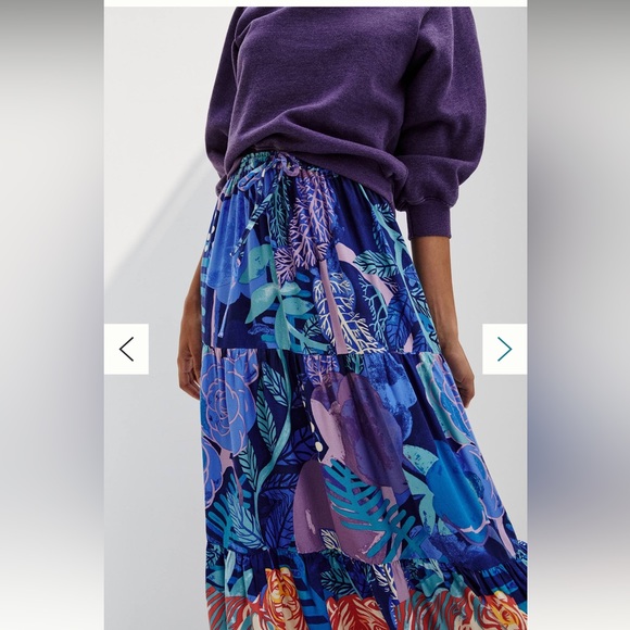 Anthropologie Dresses & Skirts - Anthropologie  Cecilia Pettersson Bea tiered maxi skirt